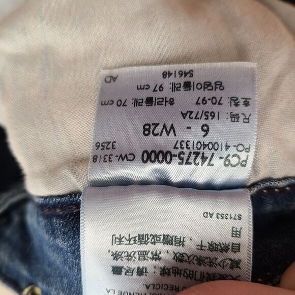 Levis NEW TAGS Raw Hem High Rise Skirt 6 - Picture 11 of 11